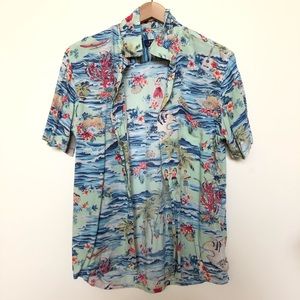 Polo By Ralph Lauren Men’s XS Hawaiian Button Down
